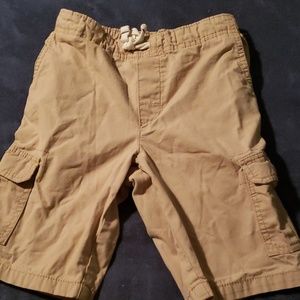 Boys khaki shorts
